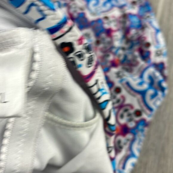 Women's Halter Neck Boho Keyhole One-Piece Swimsuit 2XL - Picture 10 of 11